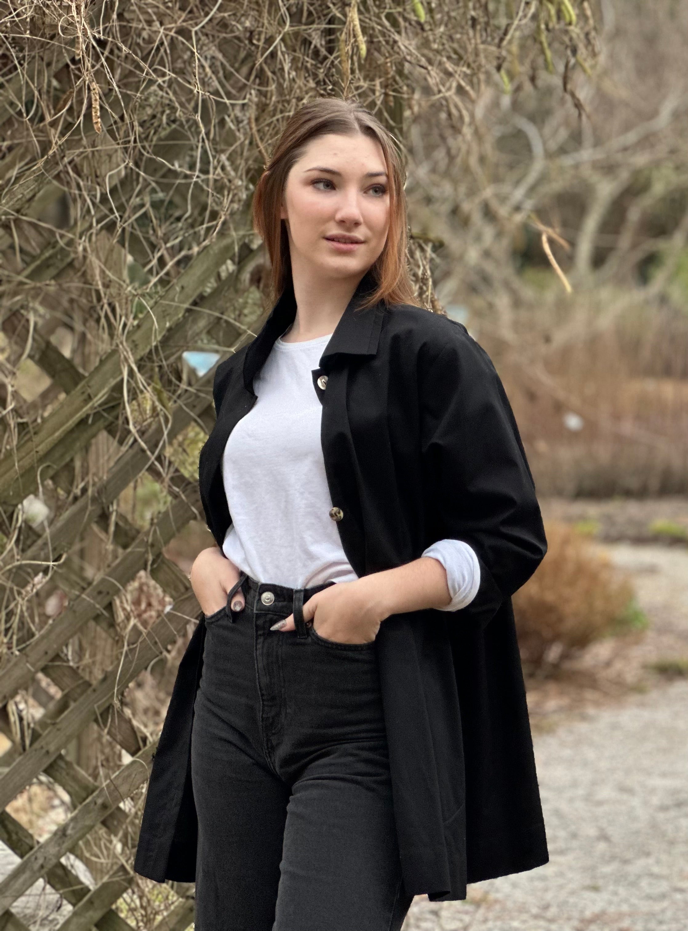 Orchard Shirt - Cotton - Black