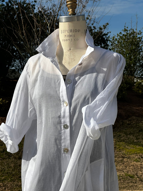 Orchard Shirt  - 100% Cotton Voile
