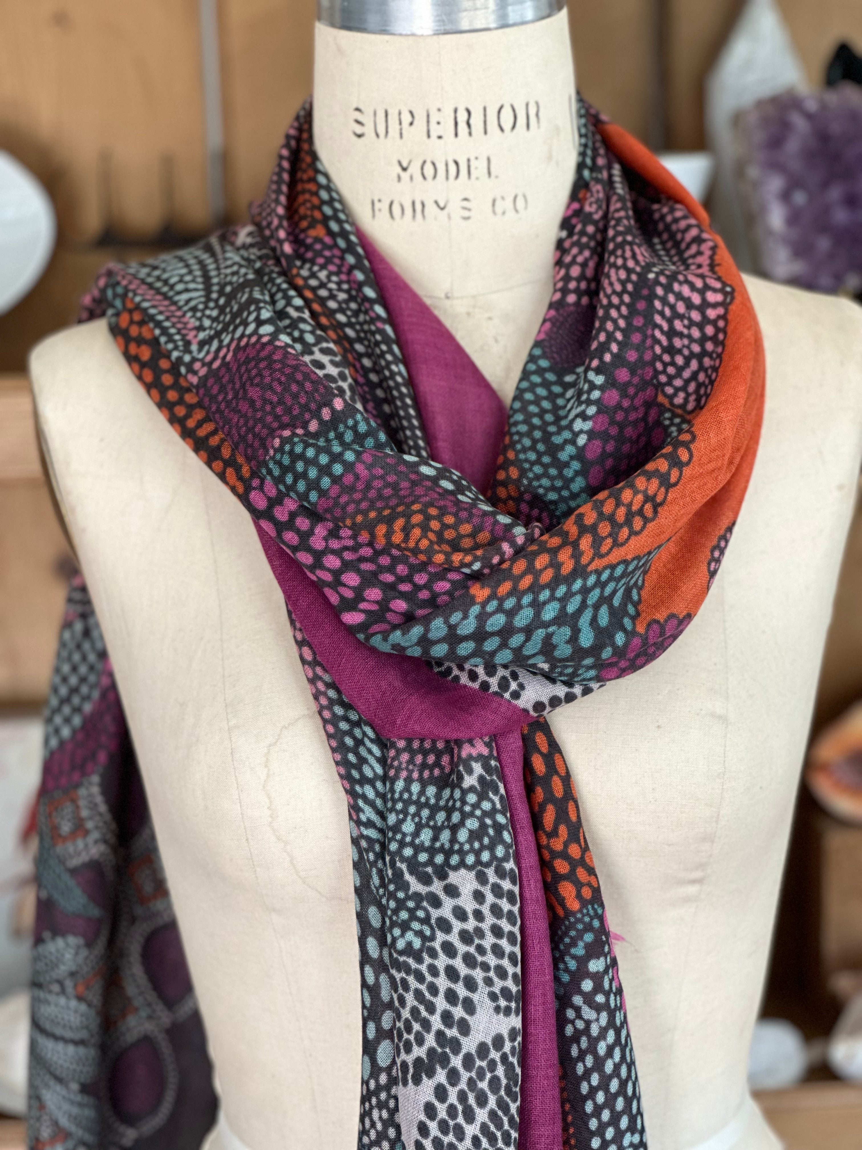 Kinross Silk & Cashmere Scarf.