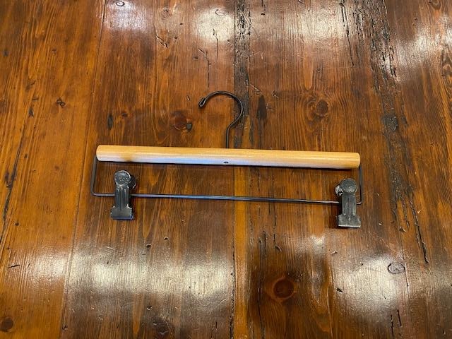 Wood Hangers.