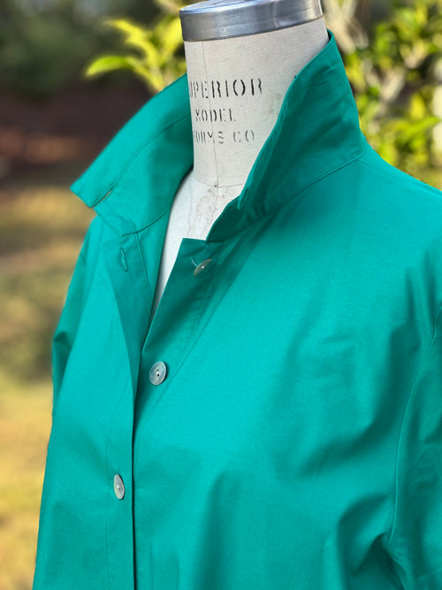 Orchard Shirt - Malachite - Cotton