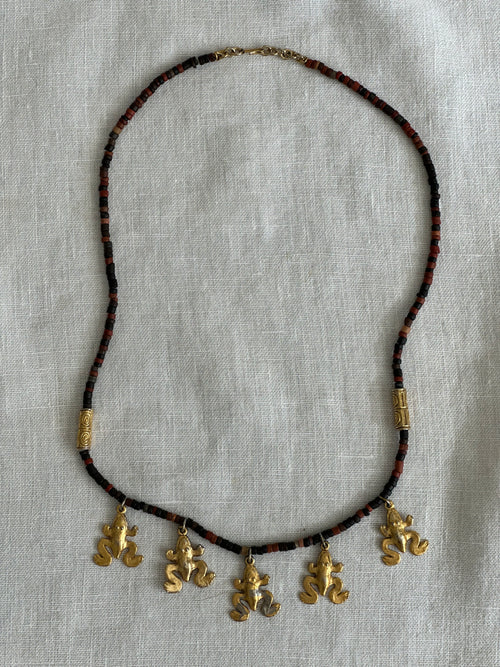 Upcycled Inca Style Necklace
