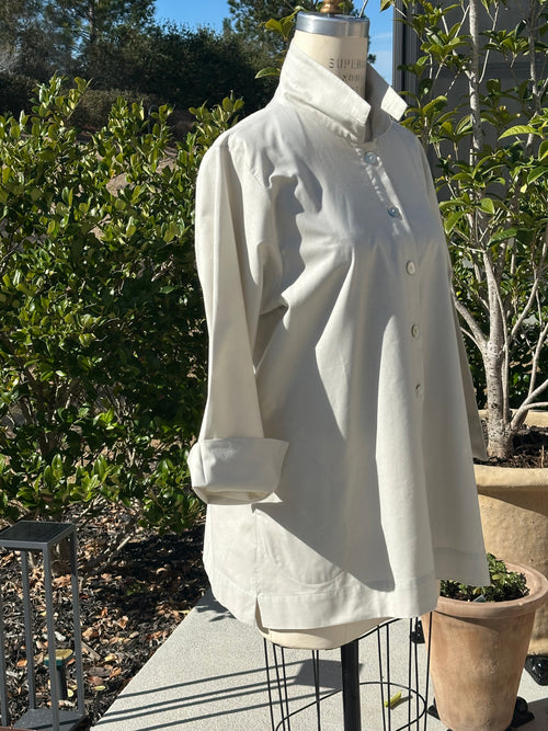 Orchard Shirt -Llight Grey  - Cotton