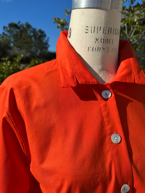 Orchard Shirt - Lava - Cotton