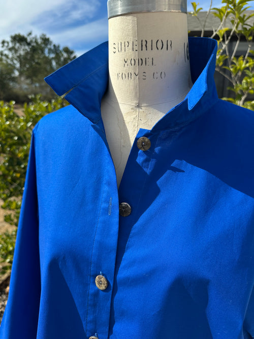 Orchard Shirt - Ultramarine - Cotton