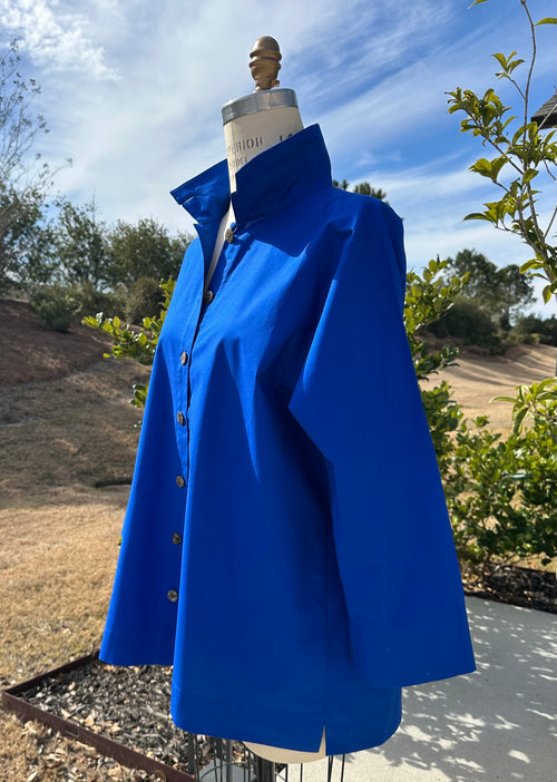 Orchard Shirt - Ultramarine - Cotton