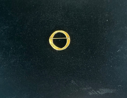 Costume Pin with crystals   -   Upcycled