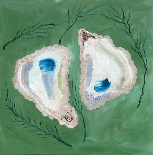 Shell Song Duet  - Oil  - 12 x 12