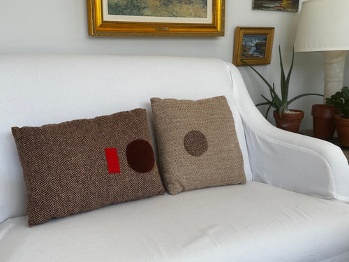 Hand Sewn Cushions  -  Set