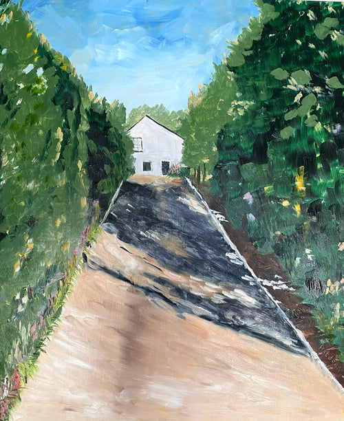 "Southport"    Oil 24" x 20"