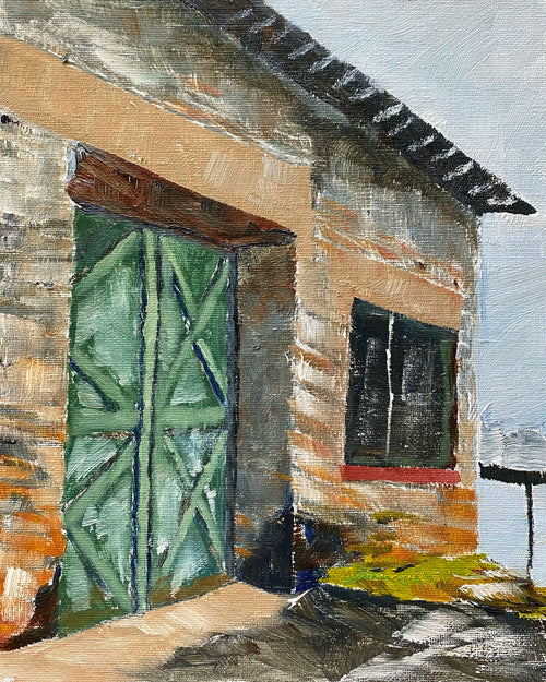 "Boathouse"      Oil