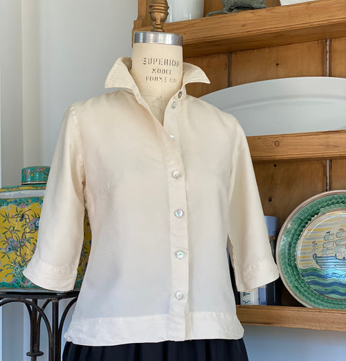 UpCycled Haldora Design Fitted Shirt.