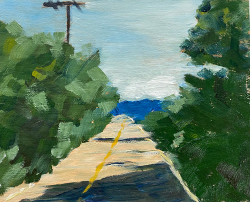 "Road Trip"      Oil  8" x 10"