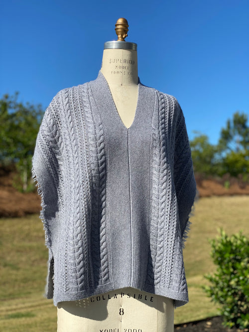 Fringed Popover Sweater.  SALE
