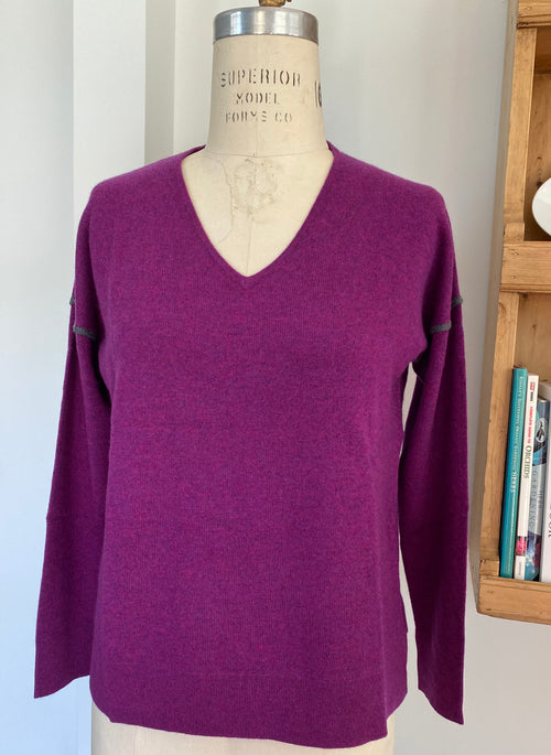 Kinross  Easy Vee Neck.  70% OFF