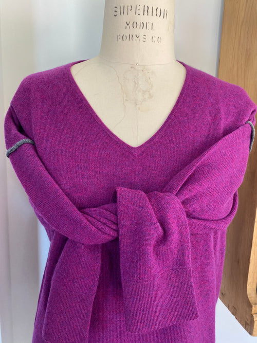 Kinross  Easy Vee Neck.  70% OFF