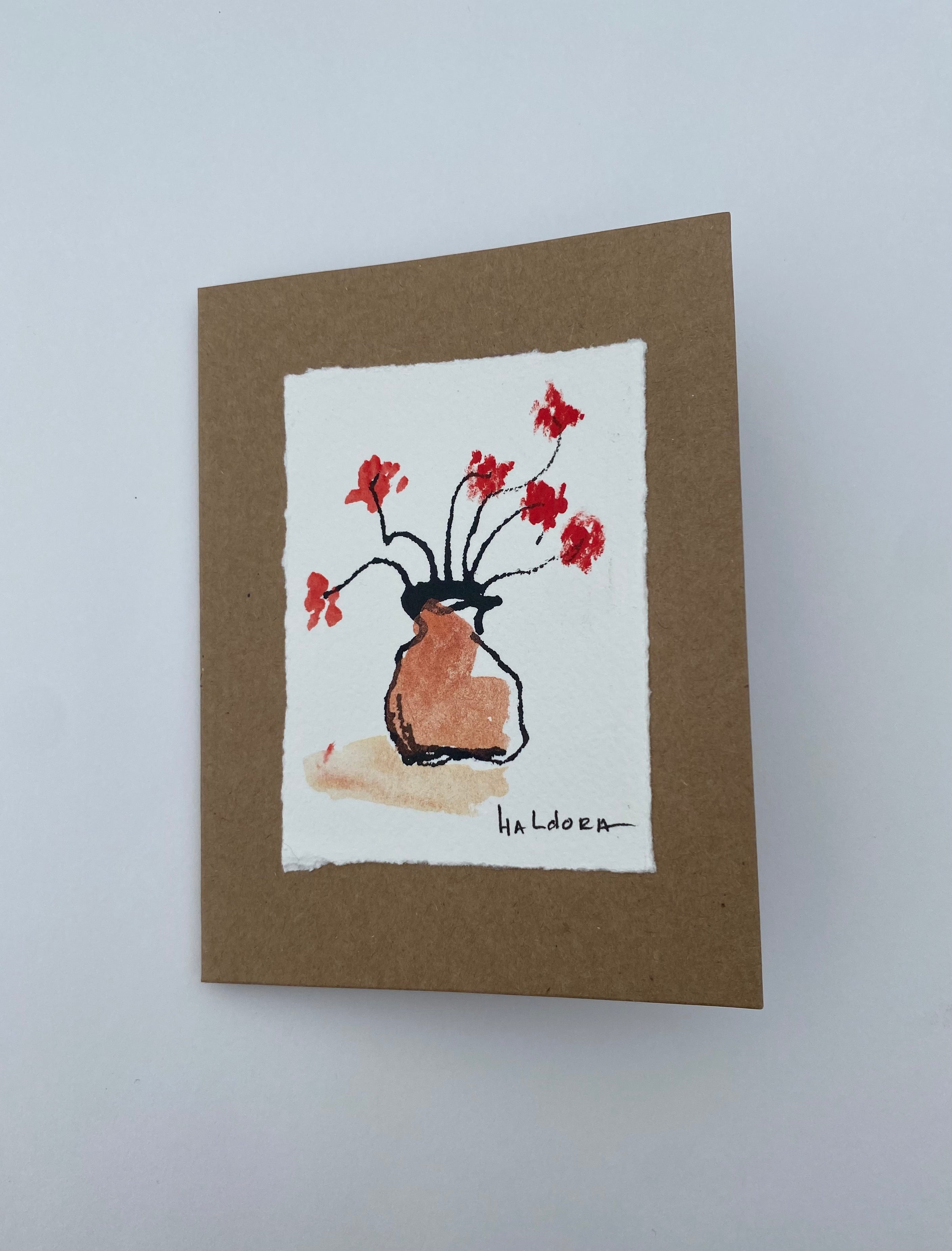 Note Cards  - Florals - Original Art
